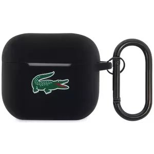 Tok Lacoste Liquid Silicone Croc Logo Case for AirPods 3 Black (LCA3SLOK) kép