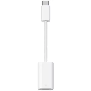 Redukció Apple MUQX3ZM/A USB-C/Lightning Adapter White (MUQX3ZM/A) kép