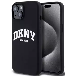 Tok DKNY Liquid Silicone Arch Logo MagSafe Case for iPhone 11 Black (DKHMN61SNYACH) kép