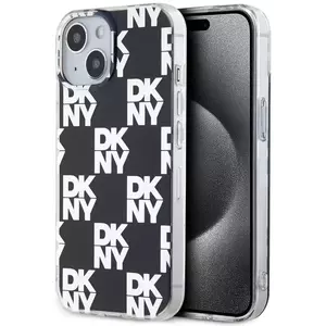 Tok DKNY PC/TPU Checkered Pattern Case for iPhone 14 Black (DKHCP14SHDLCEK) kép