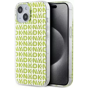 Tok DKNY PC/TPU Repeat Pattern Case for iPhone 15 Yellow (DKHCP15SHOPECY) kép