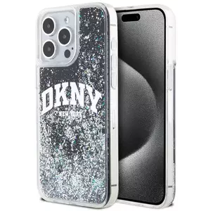 Tok DKNY Liquid Glitter Arch Logo Case for iPhone 12 Black (DKHCP12MLBNAEK) kép