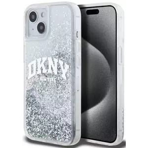 Tok DKNY Liquid Glitter Arch Logo Case for iPhone 14 Transparent (DKHCP14SLBNAET) kép