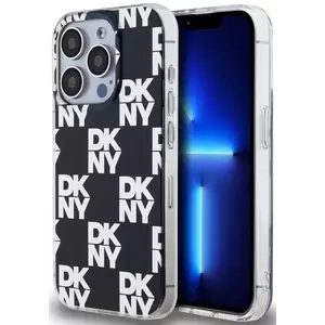 Tok DKNY PC/TPU Checkered Pattern Case for iPhone 14 Pro Black (DKHCP14LHDLCEK) kép