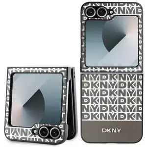 Tok DKNY PU Leather Repeat Pattern Bottom Stripe Case for Samsung Galaxy Z Flip 6 Brown (DKHCZF6PSOSPW) kép