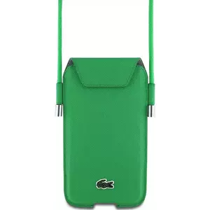 Lacoste PVC Iconic Petit Pique Phone Pouch XL Green (LCPSP15XPVCN) kép