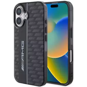 Tok AMG Carbon Pattern Case for iPhone 16 Black (AMHCP16S2DVCK) kép