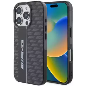 Tok AMG Carbon Pattern Case for iPhone 16 Pro Black (AMHCP16L2DVCK) kép