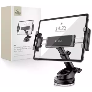 Tartó TECH-PROTECT V4 UNIVERSAL WINDSHIELD & DASHBOARD CAR MOUNT FOR TABLET BLACK (5906302360505) kép