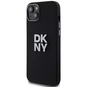 Tok DKNY DKHCP15MSMCBSK iPhone 15 Plus 6.7" black hardcase Liquid Silicone Metal Logo (DKHCP15MSMCBSK) kép