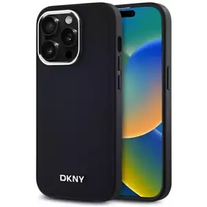 Tok DKNY DKHMP14LPSCMCLK iPhone 14 Pro 6.1" black hardcase Plain Logo MagSafe (DKHMP14LPSCMCLK) kép