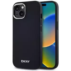 Tok DKNY DKHMP14SPSCMCLK iPhone 14 6.1" black hardcase Plain Logo MagSafe (DKHMP14SPSCMCLK) kép