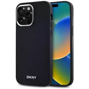 Tok DKNY DKHMP14XPSCMCLK iPhone 14 Pro Max 6.7" black hardcase Plain Logo MagSafe (DKHMP14XPSCMCLK) kép