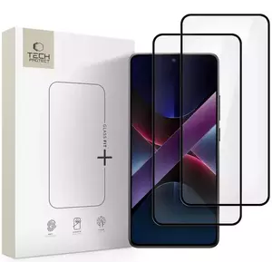 TEMPERED KIJELZŐVÉDŐ FÓLIA TECH-PROTECT GLASS FIT+ 2-PACK XIAOMI POCO X7 PRO 5G BLACK (5906302361335) kép