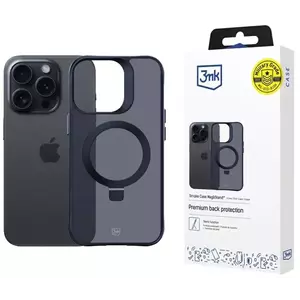 Tok 3MK Smoke Case Mag&Stand for iPhone 16 Pro Max kép