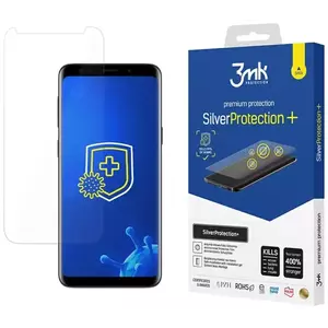 KIJELZŐVÉDŐ FÓLIA 3MK SilverProtect+ Wet-Mounted Anti-Microbial Film for Samsung Galaxy S9 kép