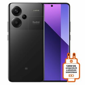 Redmi Note 13 Pro+ 5G 12GB+512GB okostelefon, Midninght Black kép