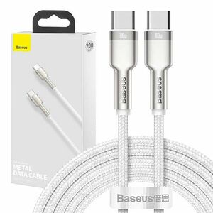 Baseus Cafule USB-C-USB-C kábel 100W 2m, fehér kép