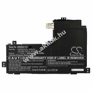 Helyettesítő akku HP Chromebook X2 11-DA0013DX 3950mAh kép