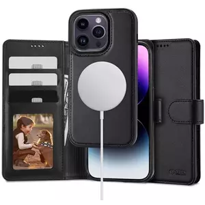 Tok TECH-PROTECT WALLET MAGSAFE IPHONE 15 PRO BLACK (9319456603941) kép