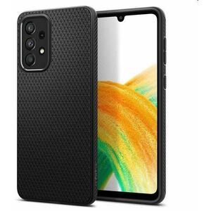 Samsung Galaxy A33 5G Liquid Air cover matte black (ACS04318) kép