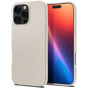 iPhone 16 Pro Max Liquid Air case natural titanium kép