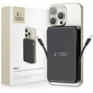 PB31 Lifemag 10000 mAh Black (172434) kép