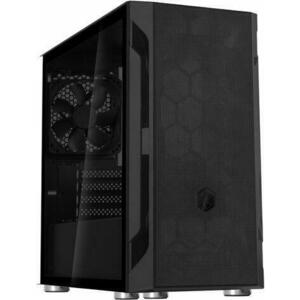 FARA H1M TG Black (SST-FAH1MB-G) kép
