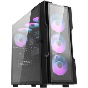 DK431 Glass Black + fans kép