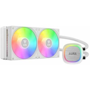 AURA GL240 v2 White aRGB (GAMDIAS-AURA-GL240-V2-WH/16322-03000-30000-G) kép