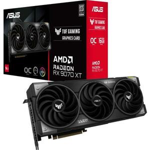 TUF Gaming Radeon RX 9070 XT OC 16GB GDDR6 256bit (TUF-RX9070XT-O16G-GAMING/90YV0L70-M0NA00) kép