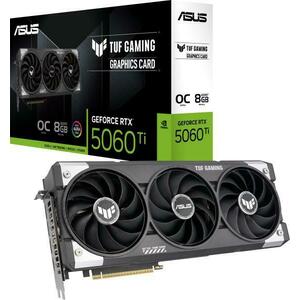 TUF Gaming GeForce RTX 5060 Ti OC 8GB GDDR7 128bit (TUF-RTX5060TI-O8G-GAMING/90YV0MR0-M0NA00) kép