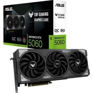 TUF Gaming GeForce RTX 5060 OC 8GB GDDR7 128bit (TUF-RTX5060-O8G-GAMING/90YV0N00-M0NA00) kép