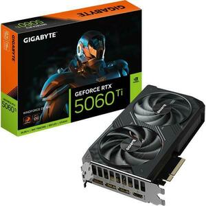 GeForce RTX 5060 Ti WINDFORCE OC 16GB GDDR7 128bit (GV-N506TWF2OC-16GD) kép