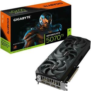 GeForce RTX 5070 Ti WINDFORCE SFF 16GB GDDR7 256bit (GV-N507TWF3-16GD) kép