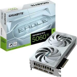 GeForce RTX 5060 Ti EAGLE OC ICE 16GB GDDR7 128bit (GV-N506TEAGLEOC ICE-16GD) kép