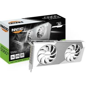 GeForce RTX 5060 Ti TWIN X2 OC WHITE 8GB GDDR7 128bit (N506T2-08D7X-193075W) kép