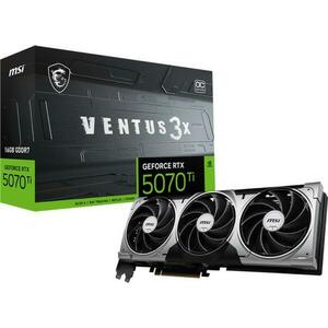 GeForce RTX 5070 Ti VENTUS 3X OC 16GB GDDR7 256bit kép