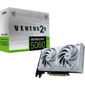 GeForce RTX 5060 VENTUS 2X OC WHITE 8GB GDDR7 128bit kép