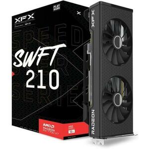Radeon Speedster SWFT210 Black Edition RX 7700 XT 12GB GDDR6 (RX-77TSWFTFP) kép