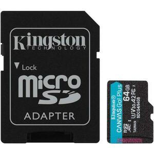 microSDXC Canvas Go Plus 64GB A2/U3/V30 SDCG4/64GB kép