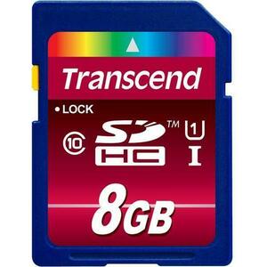 SDHC 8GB C10/U1 (TS8GSDHC10U1) kép