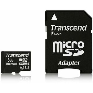 microSDHC Ultimate 8GB C10/U1 TS8GUSDHC10U1 kép