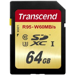 SDXC 64GB C10/U3 TS64GSDU3 kép