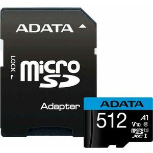 microSDXC 512GB UHS-I/U1 (AUSDX512GUICL10A1-RA1) kép