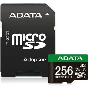 microSDXC Speed Plus 256GB U3/C10/A2/V30 (UD256GUI3V30A2SP-RA1) kép