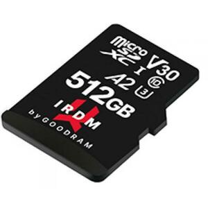IRDM MicroSDXC 512GB V30/UHS-I/U3 (IR-M2AA-5120R12) kép