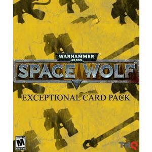 Warhammer 40, 000 Space Wolf Exceptional Card Pack (PC) kép