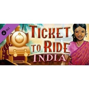 Ticket to Ride India DLC (PC) kép