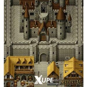 RPG Maker MV Fantastic Buildings Medieval (PC) kép